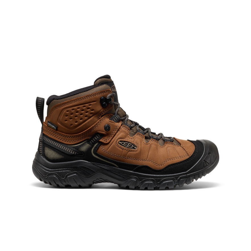 Men's Targhee IV Waterproof Hiking Boot  |  Bison/Black